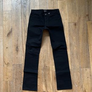 Black A.P.C. 5-pocket pant
